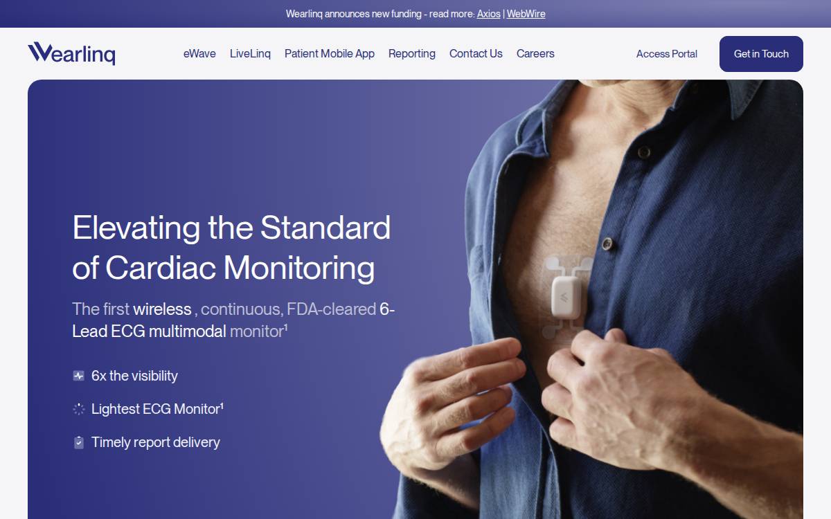 Wearlinq website preview