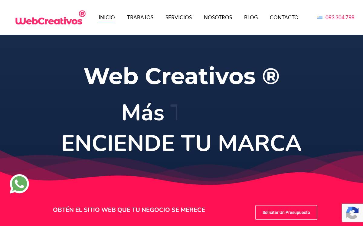 Web Creativos website preview