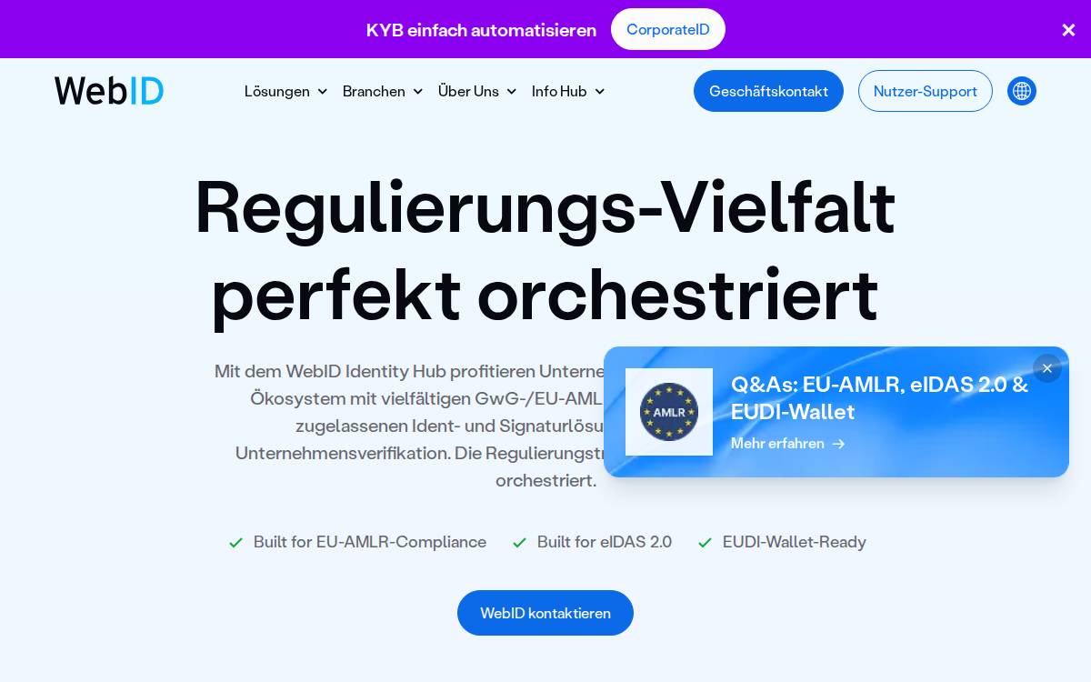 WebID website preview