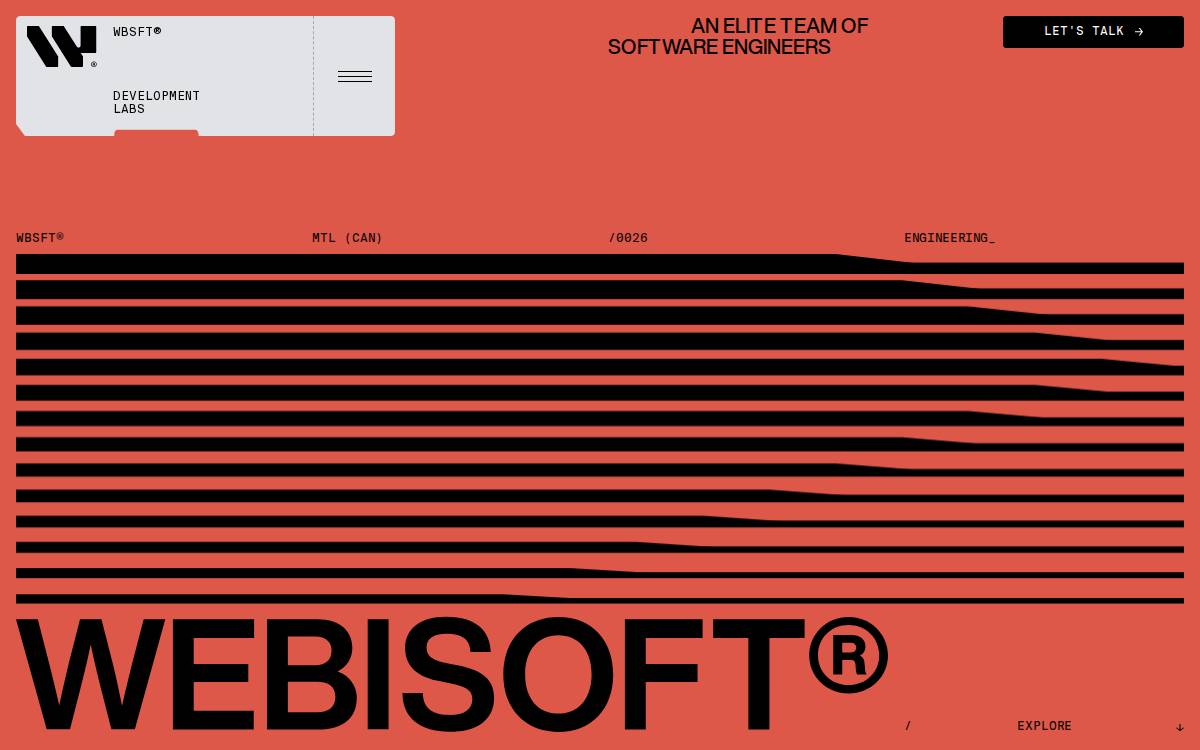 Webisoft Technologie Inc. website preview