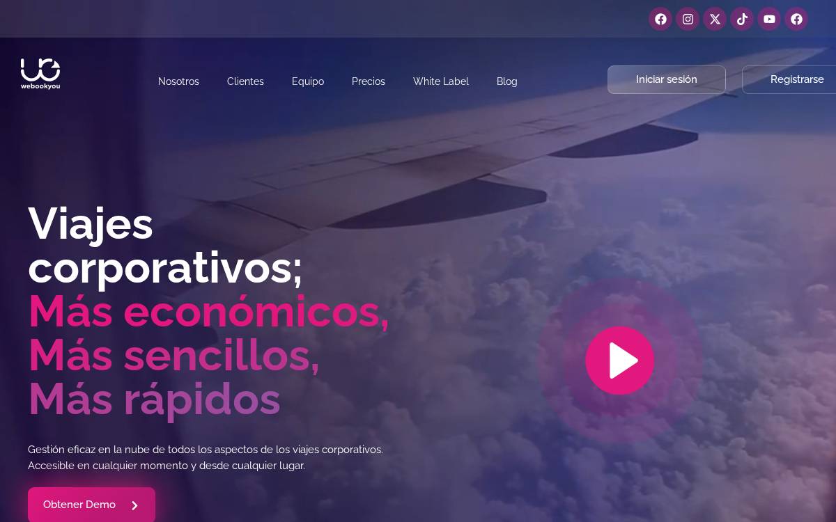 We Book You website preview
