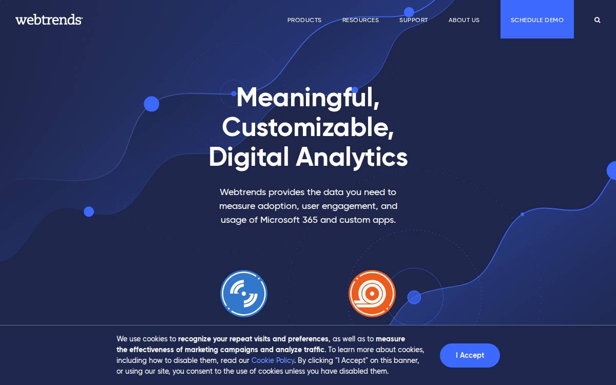 Webtrends website preview