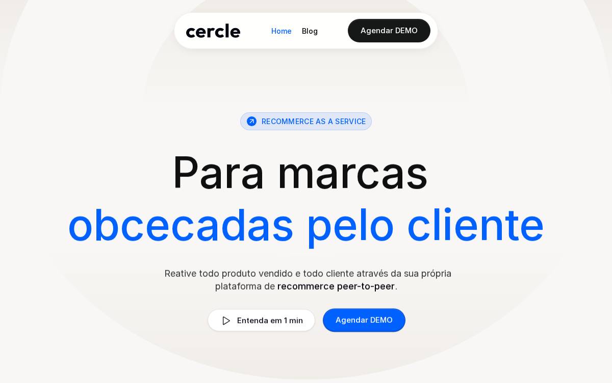 Wecercle website preview