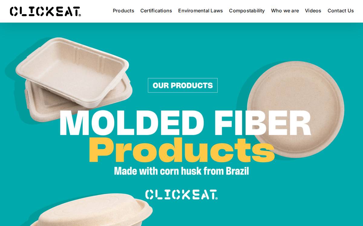 WeClickEat website preview