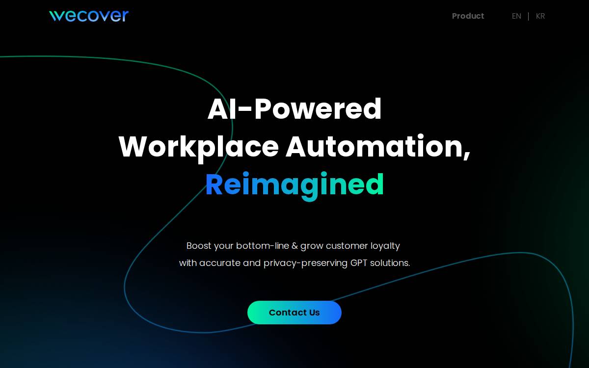 Wecoverai website preview