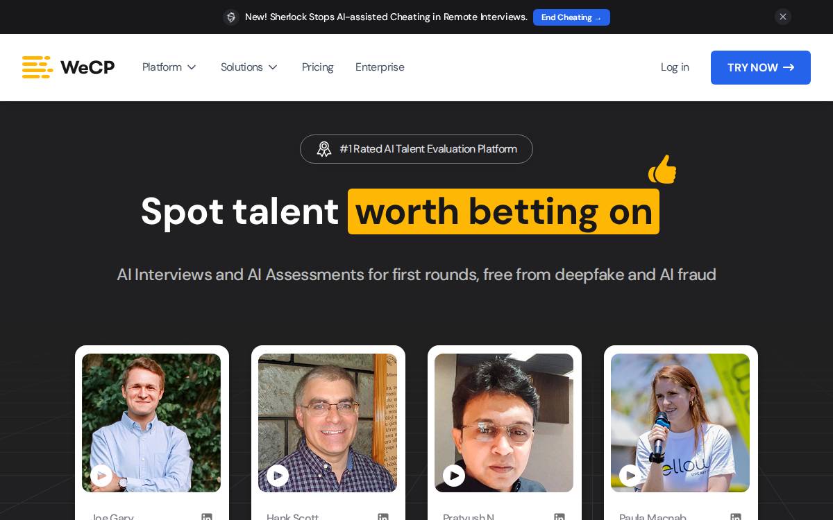 Wecp website preview