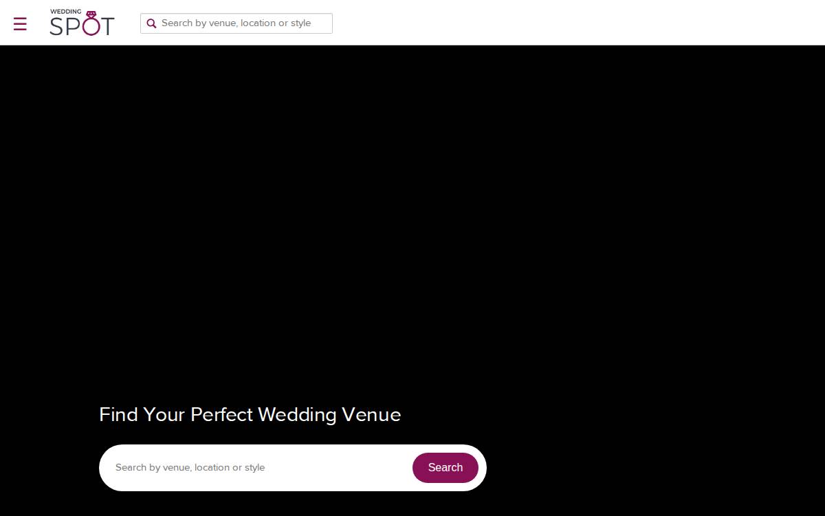 Wedding Spot website preview