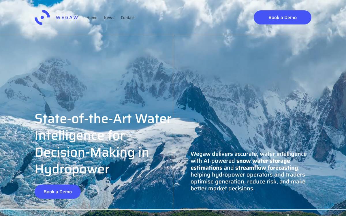Wegaw website preview