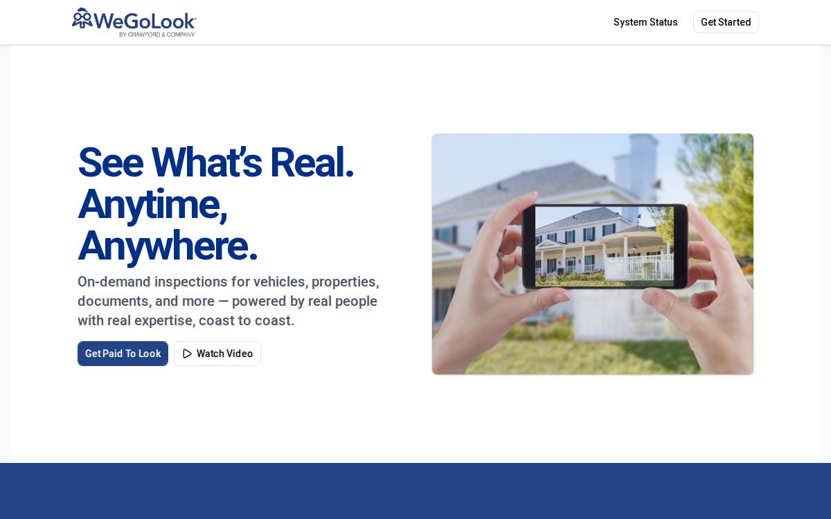 Wegolook website preview