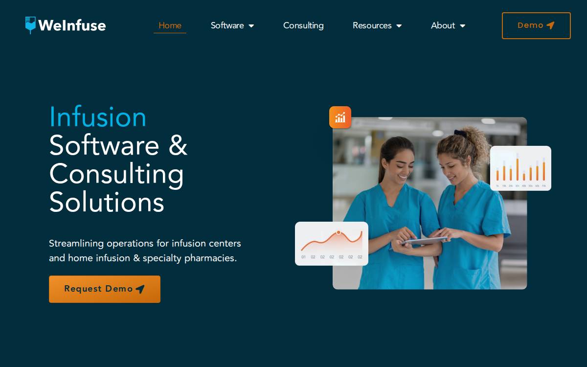 Weinfuse website preview