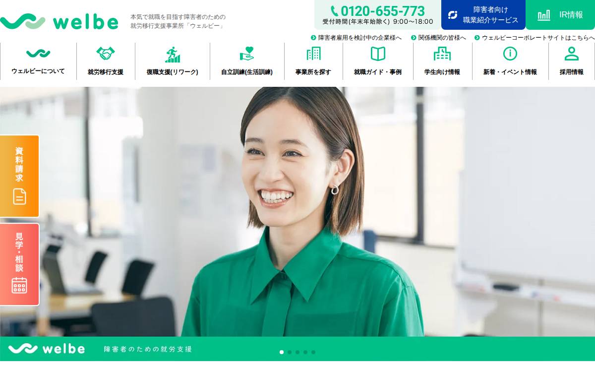 Welbe, Inc. website preview