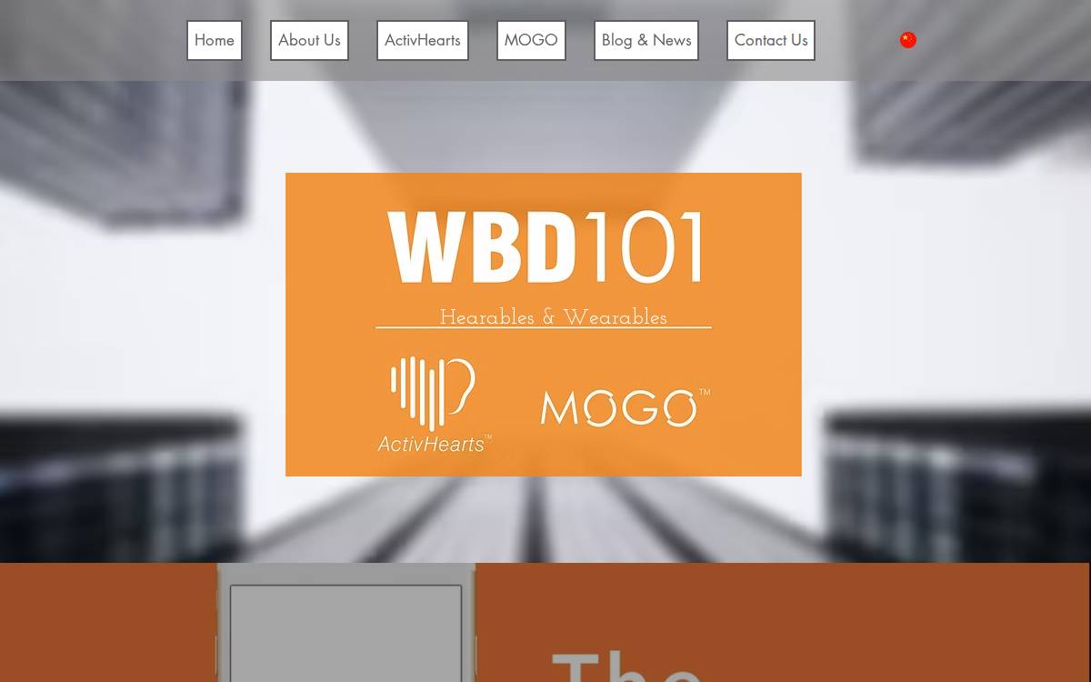 Well Being Digital (WBD101) website preview