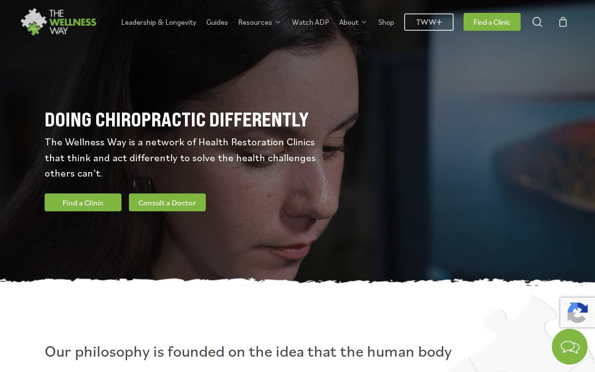 Wellness Way website preview