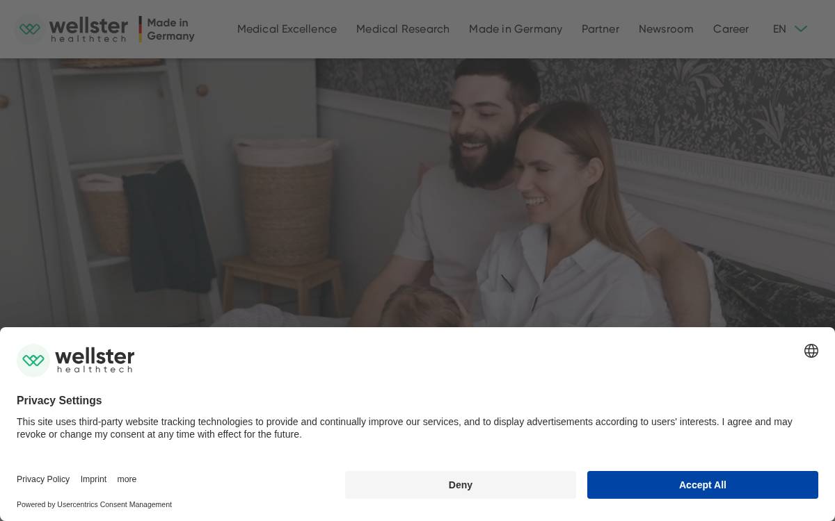 Wellsterhealth website preview