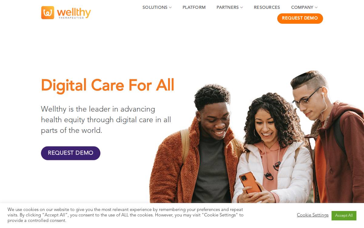 Wellthytherapeutics website preview