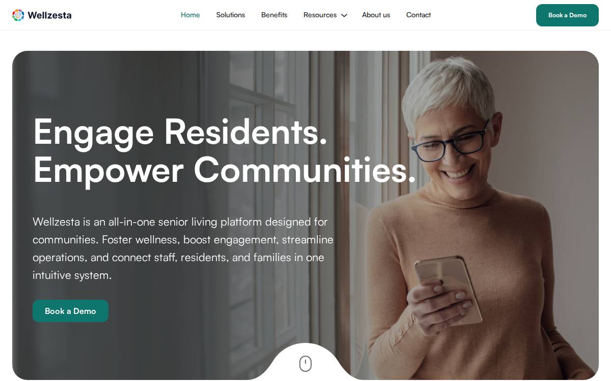 Wellzesta website preview