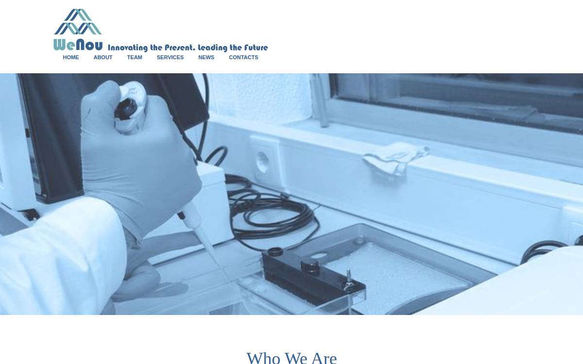 WeNou website preview