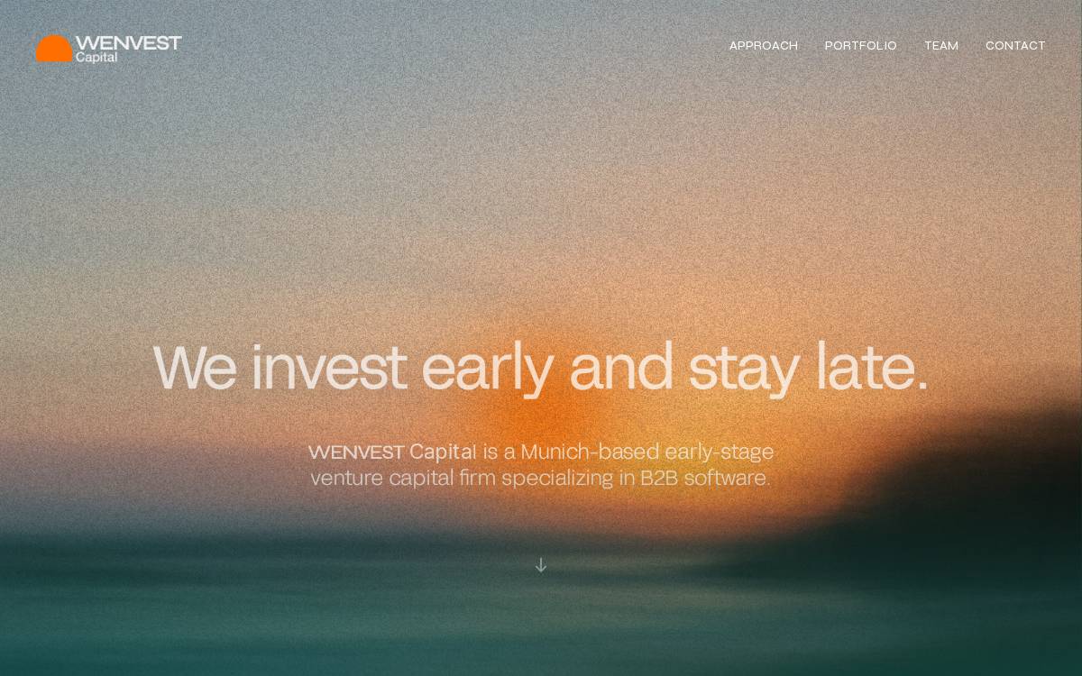 WENVEST Capital website preview