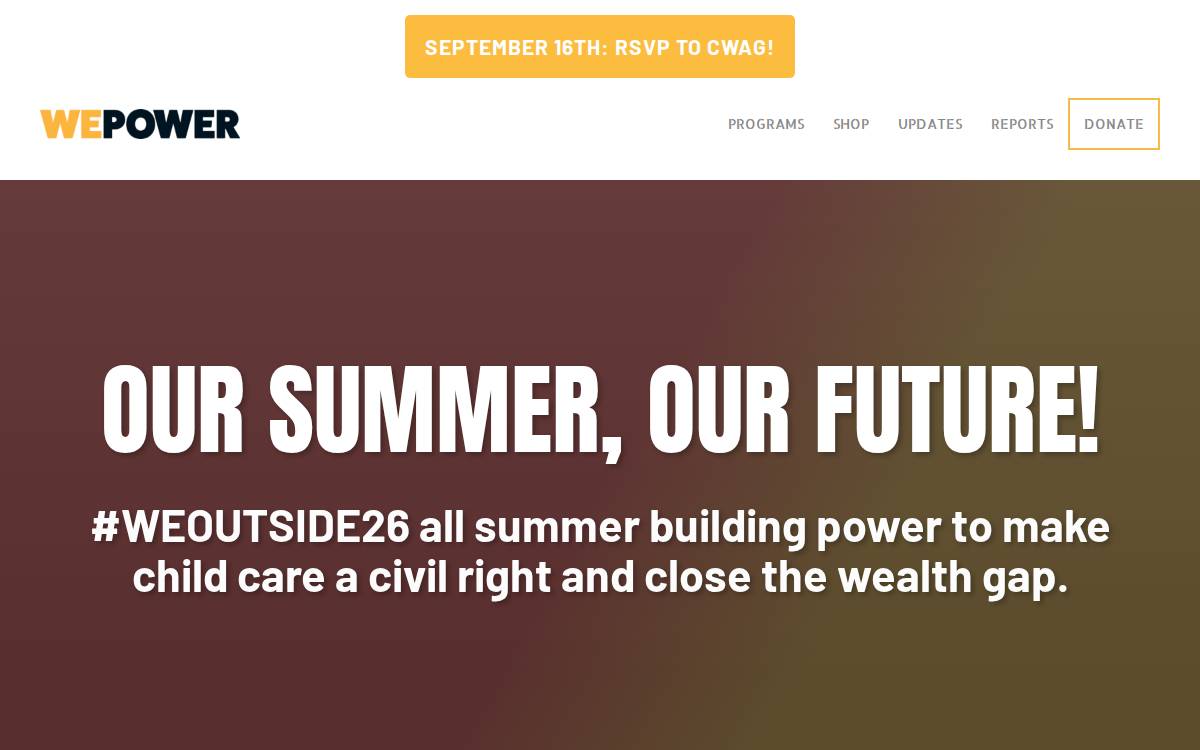 WEPOWER website preview
