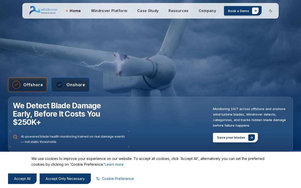 Werover website preview