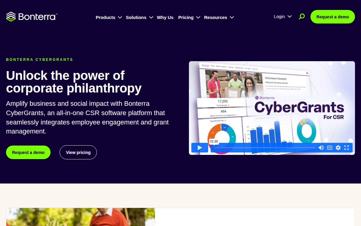 WeSpire website preview
