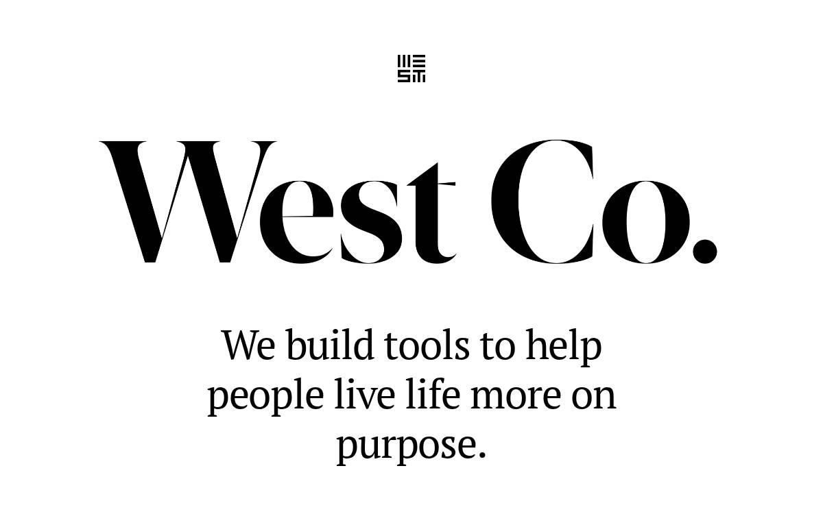 West Co. website preview