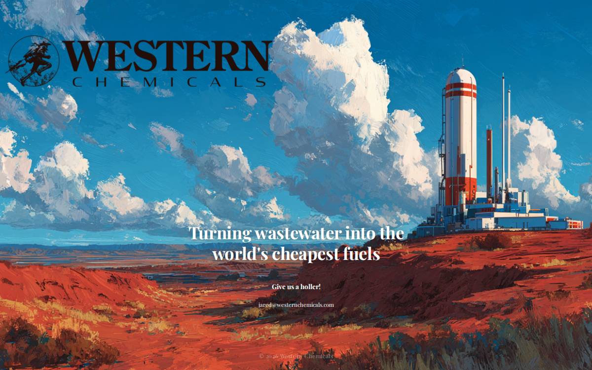 Western Chemicals website preview