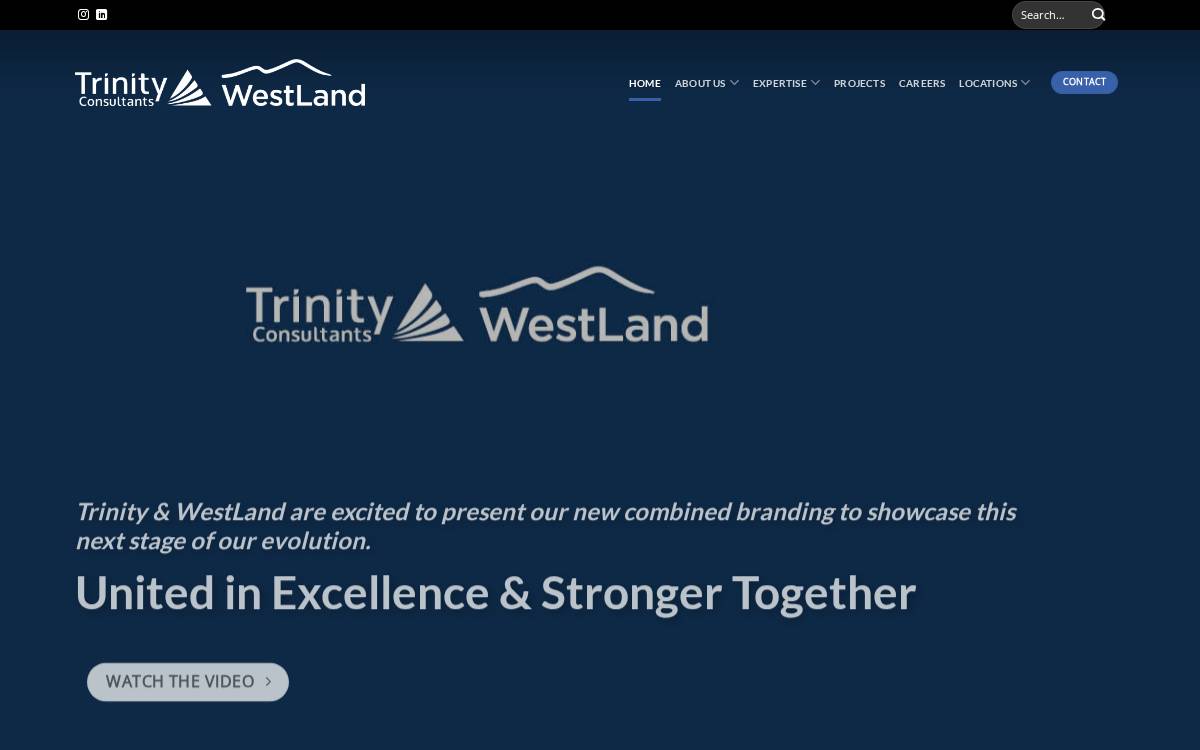 Westland Resources website preview