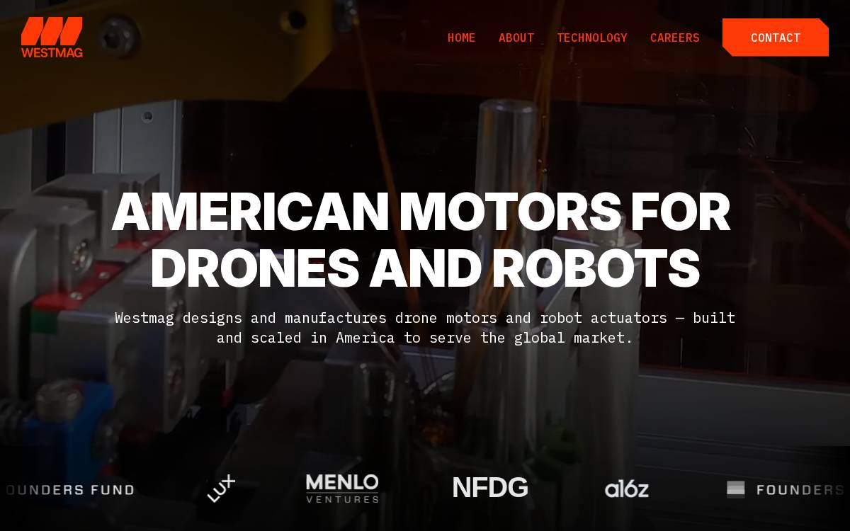 Westmag website preview