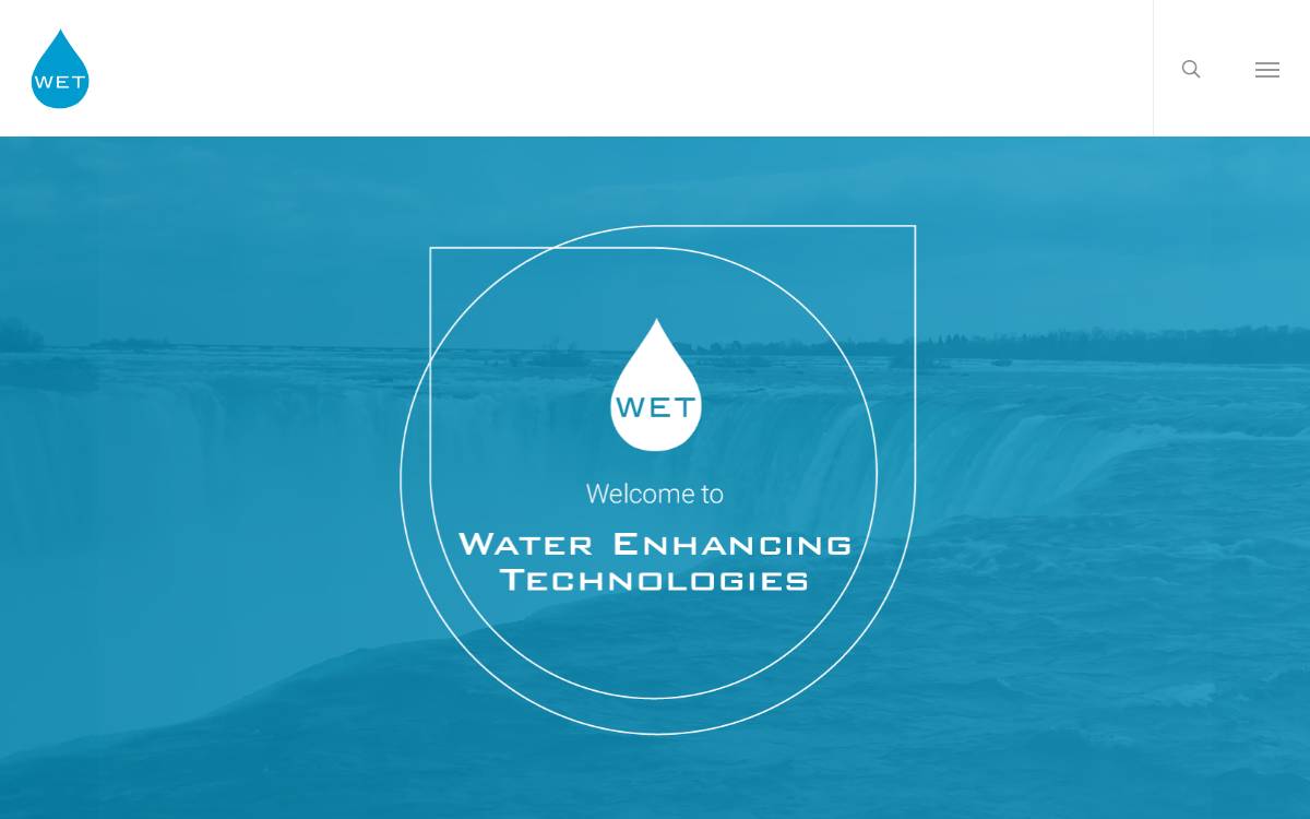 Wet Global website preview