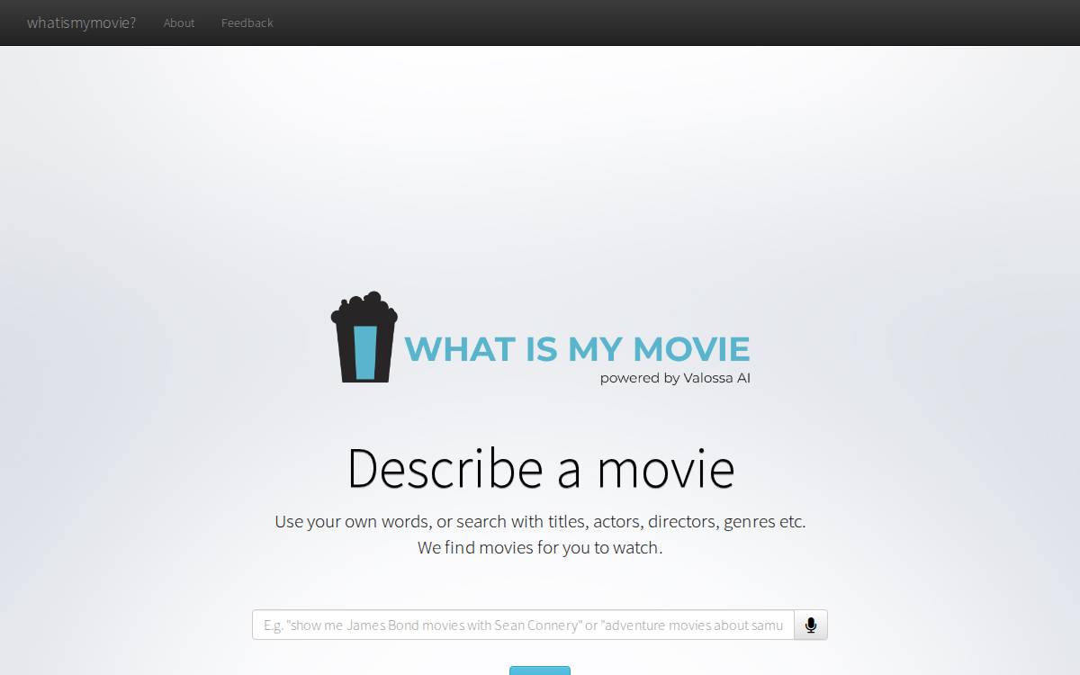 Whatismymovie website preview
