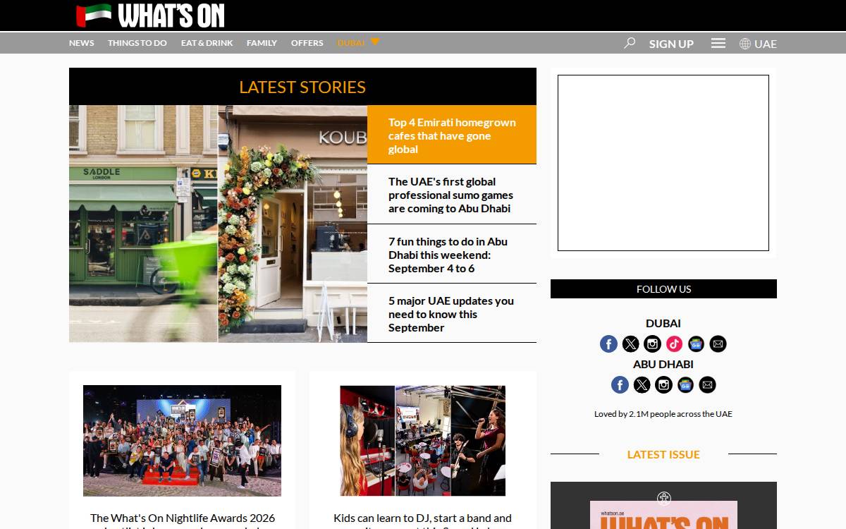 Whatson website preview