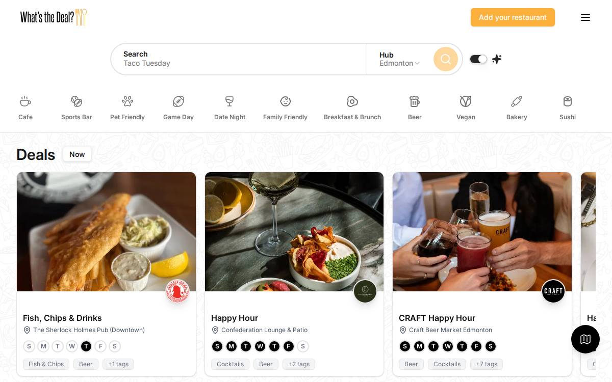 Whatsthedeal website preview