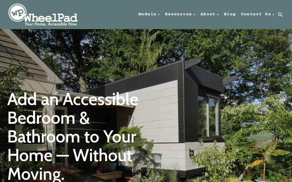 WheelPad website preview