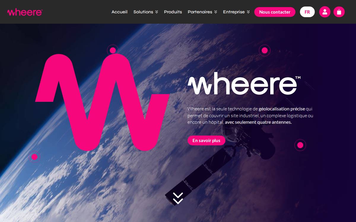 Wheere website preview