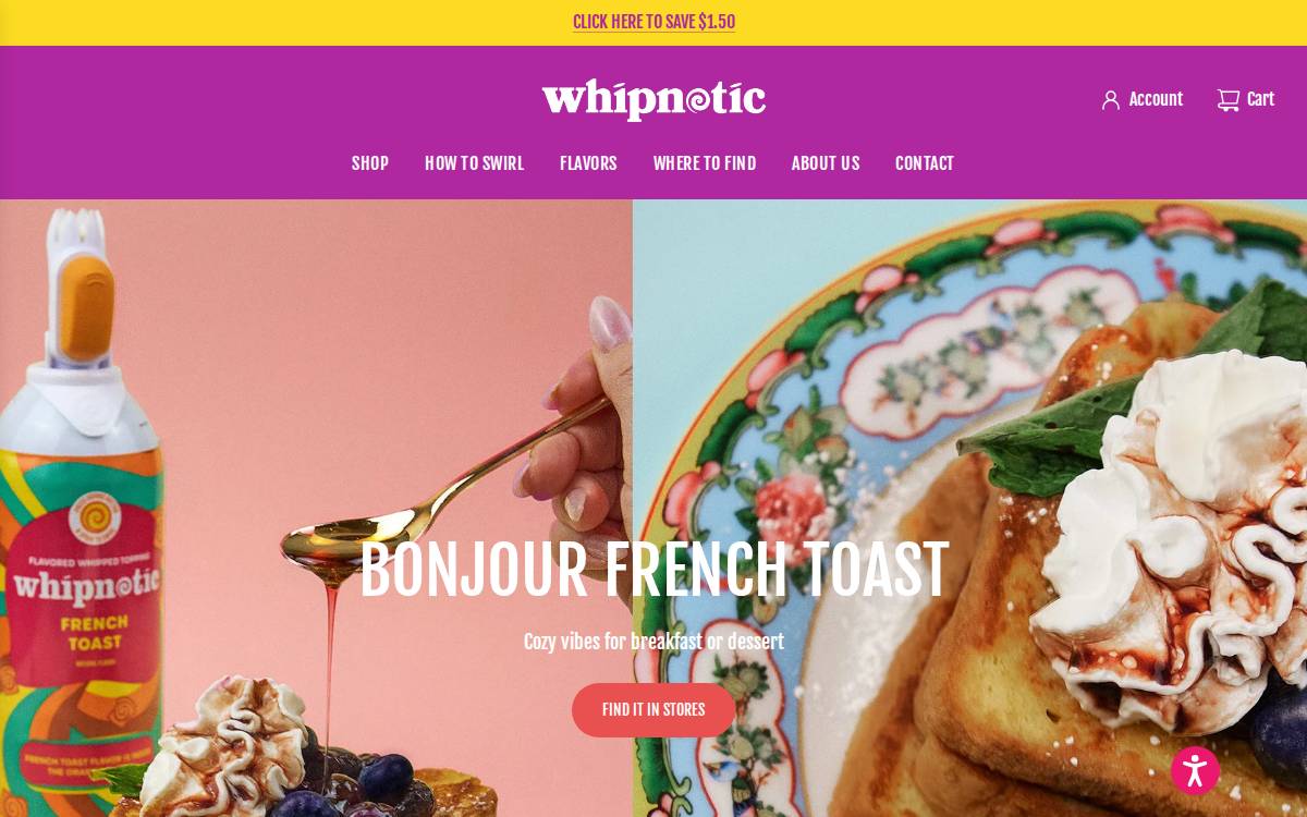 Whipnotic website preview