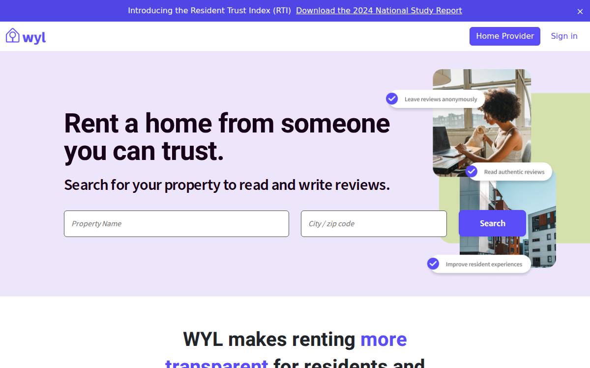 WhoseYourLandlord website preview