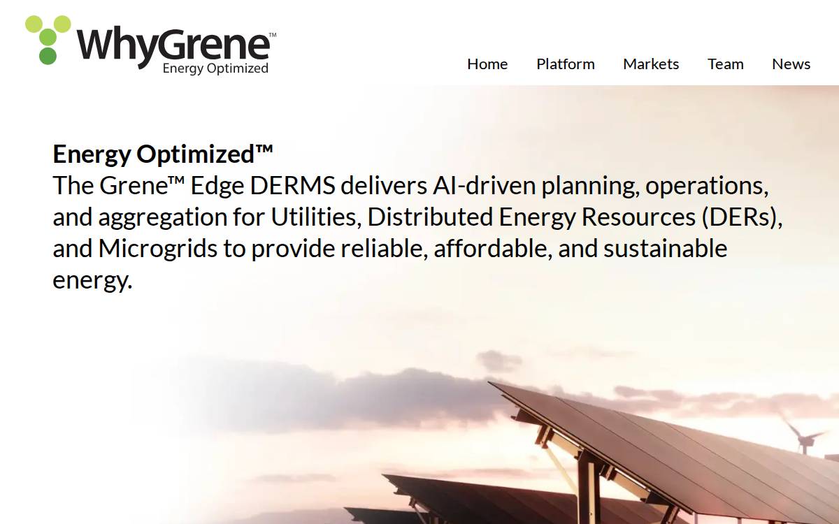 WhyGrene website preview