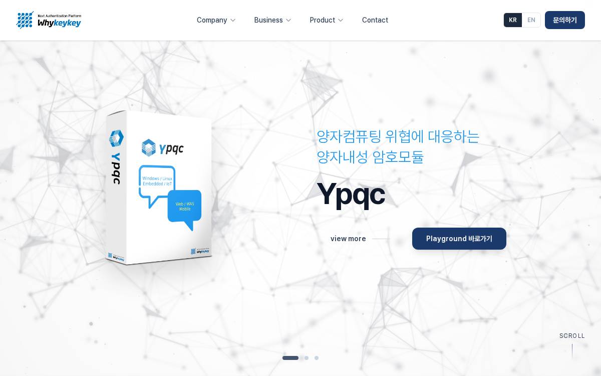 Whykeykey website preview