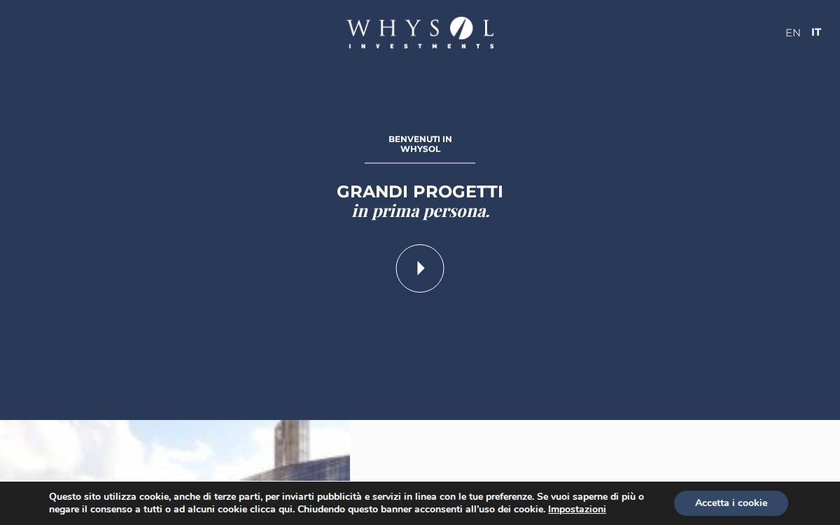 Whysol Investments 2 website preview
