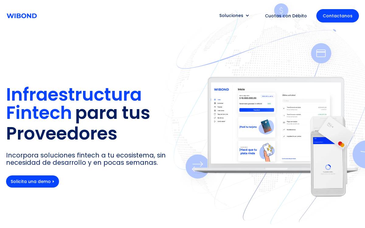 Wibond website preview