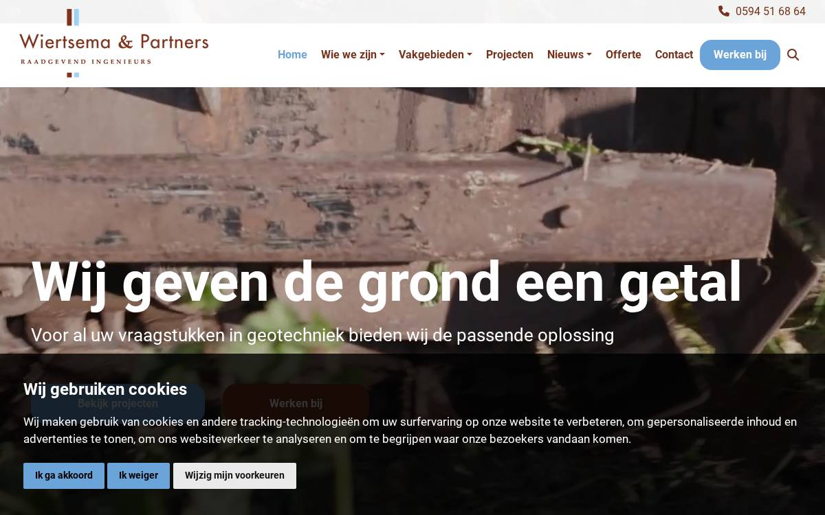 Wiertsema & Partners website preview