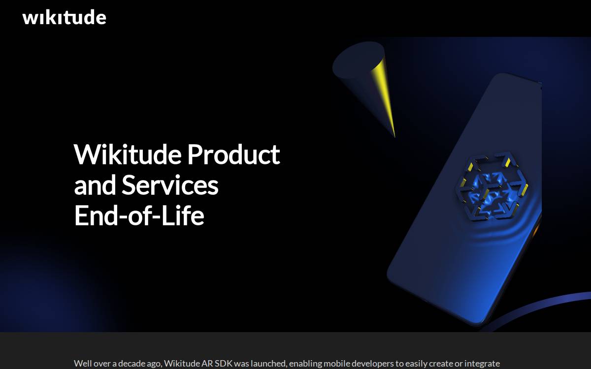 wikitude GmbH, Salzburg website preview