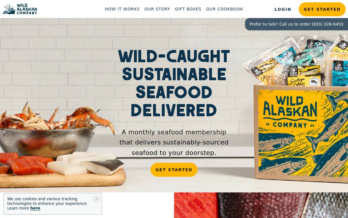 Wild Alaskan website preview