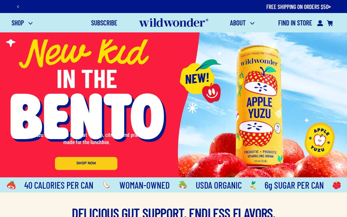Wild Wonder website preview