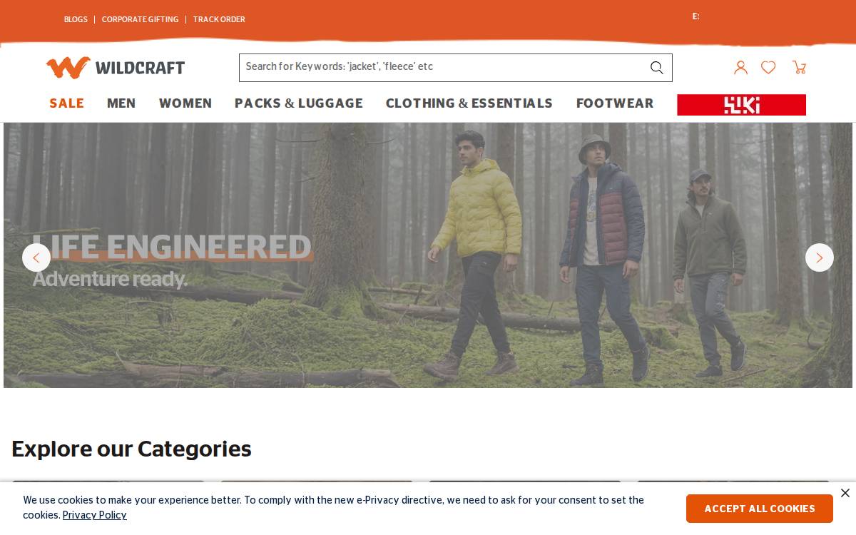 Wildcraft website preview