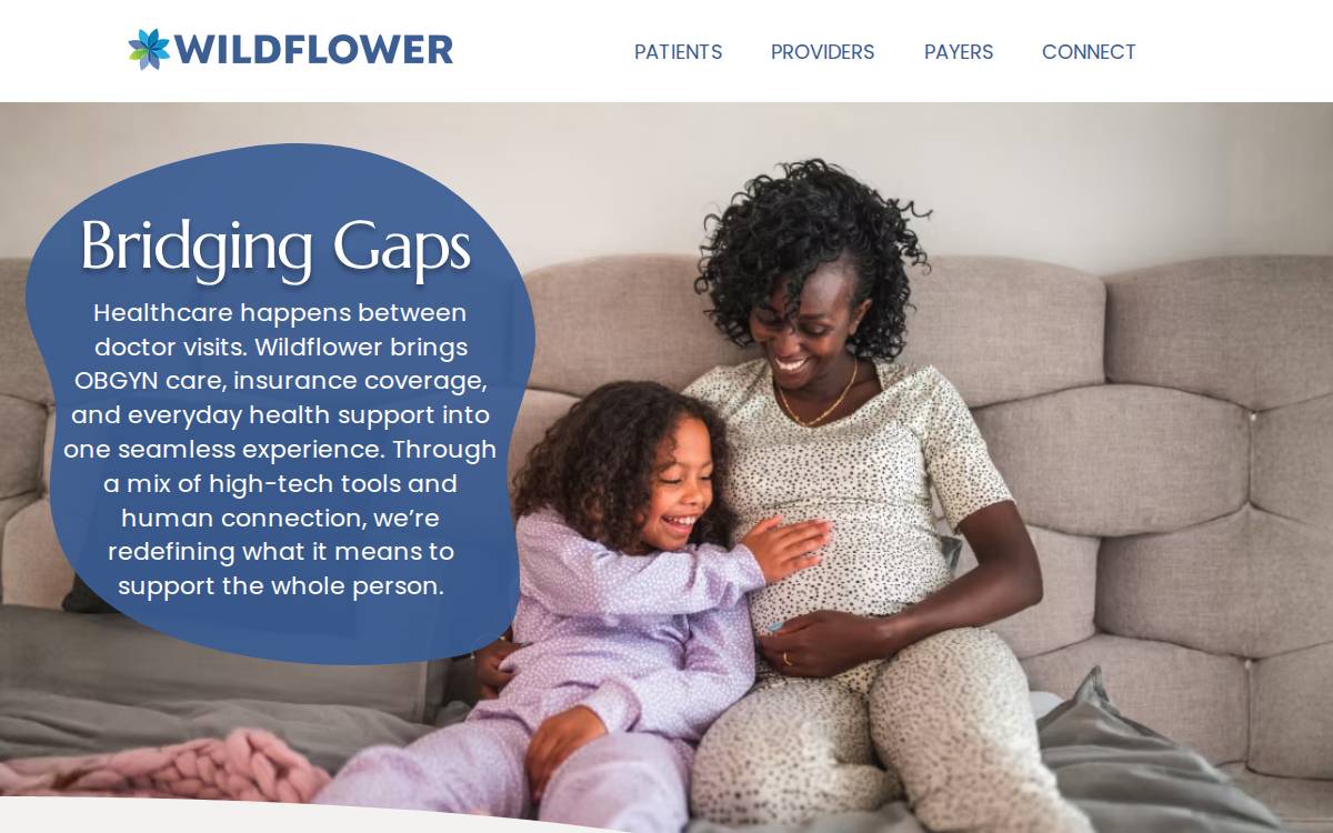 Wildflower Health website preview