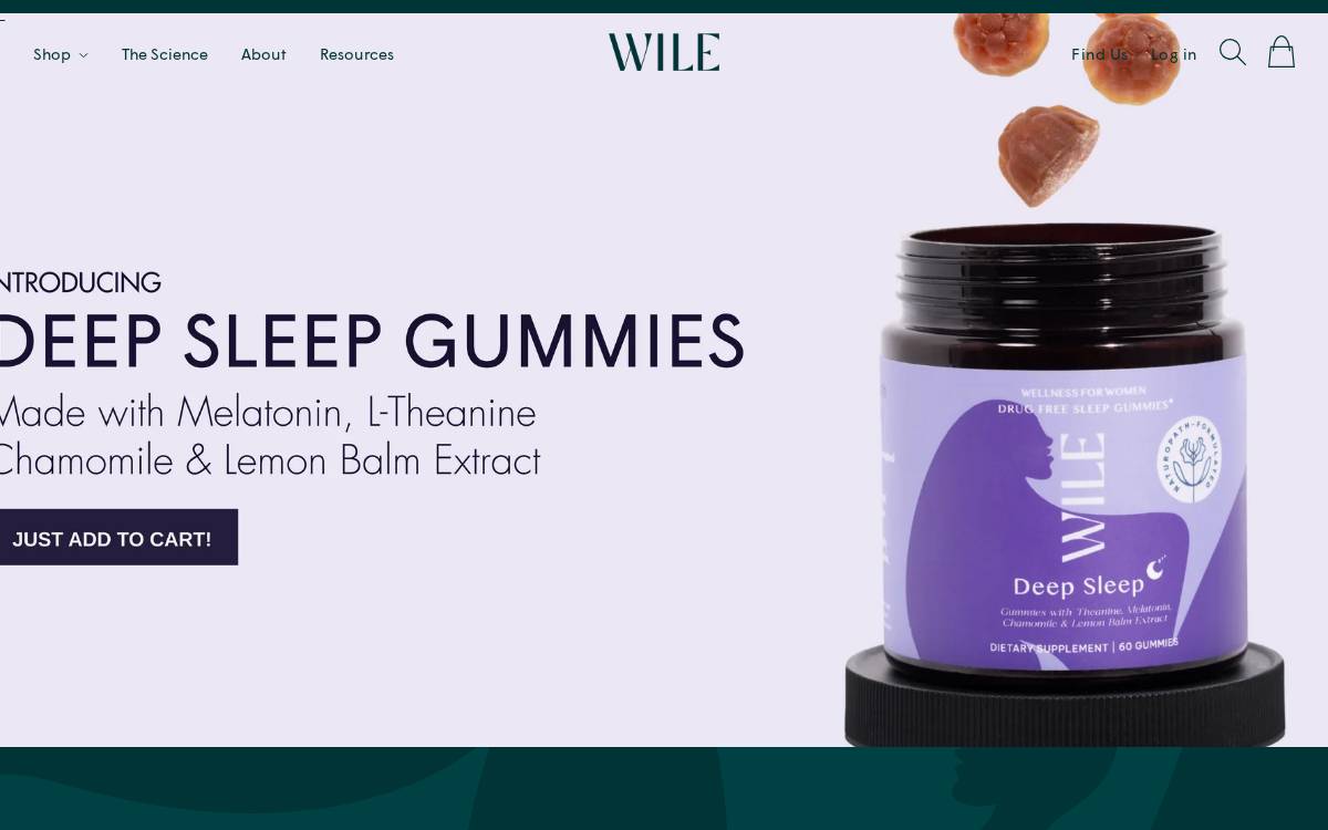 Wilewomen website preview