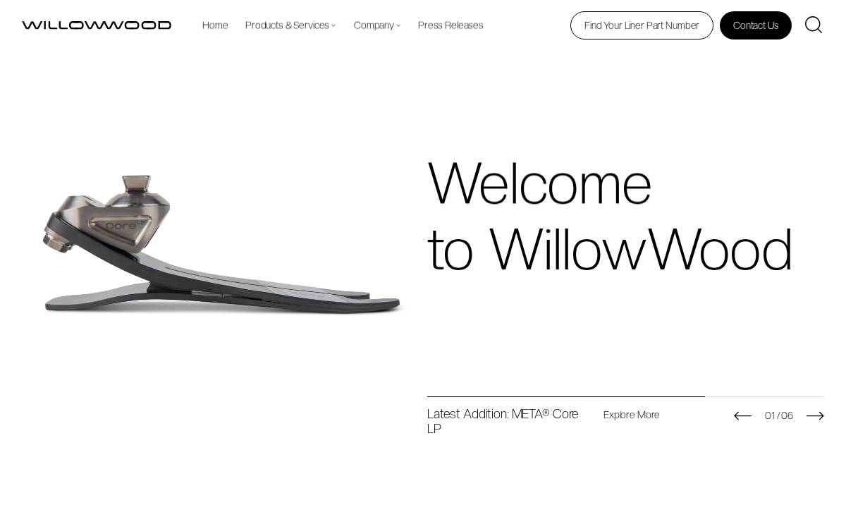 Willowwood website preview