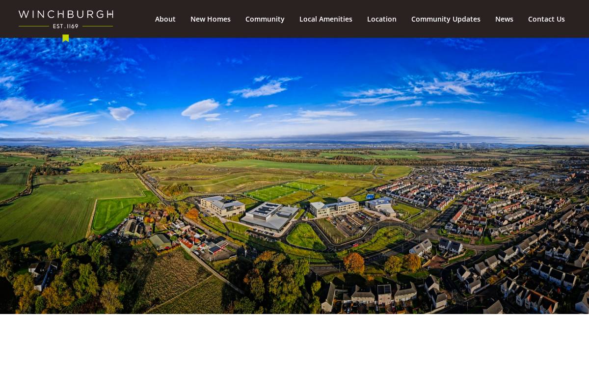 Winchburgh Developments LTD website preview